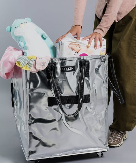 HULKEN BAG SILVER ハルケン ローリングトート バッグ