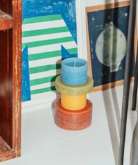 CANDL STACK 04  Brown&Blue
