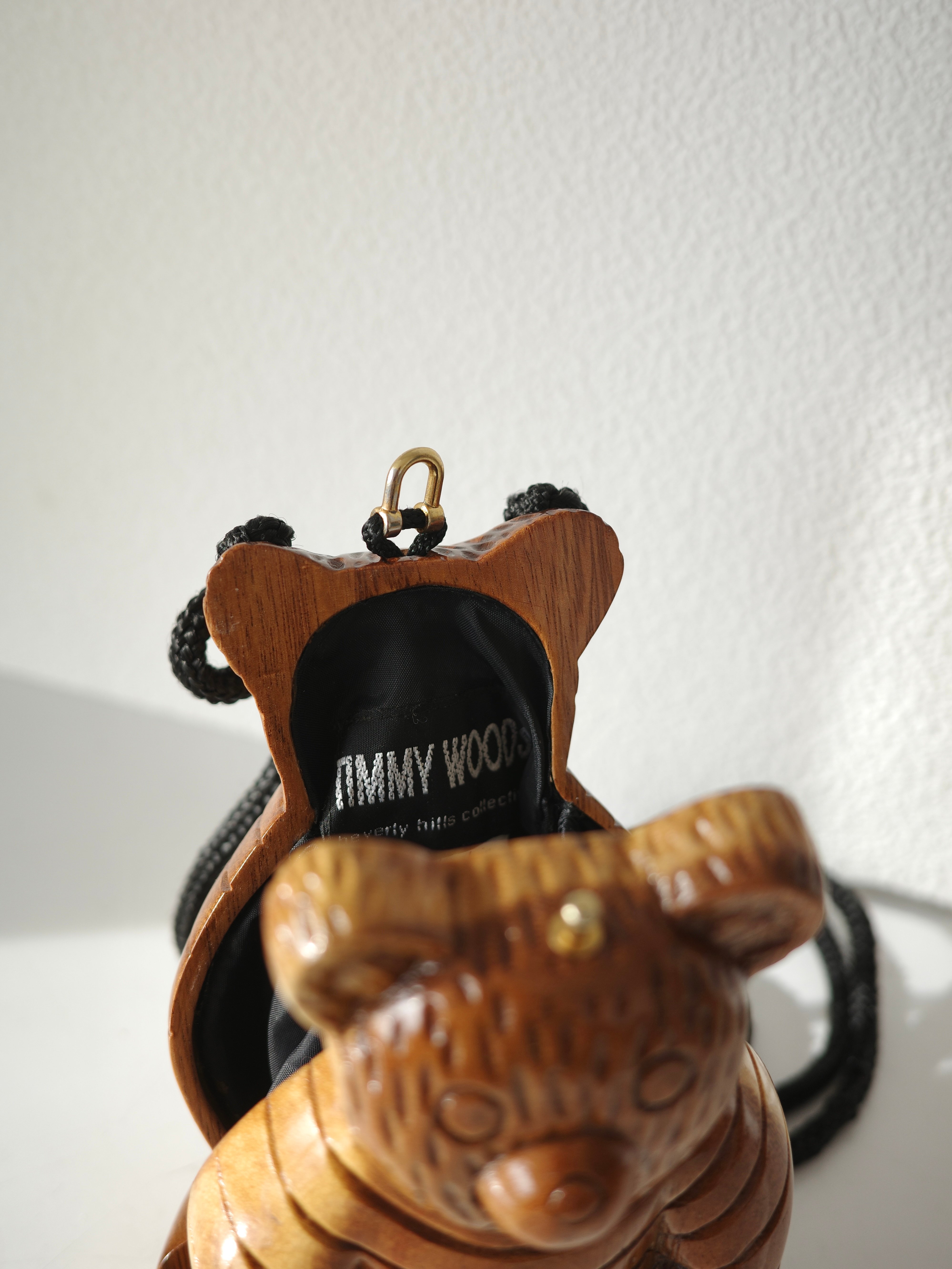 TIMMY WOODS ウッドバッグ 木製 アート 保存袋 カード タグ付 Timmy Woods | Teilen