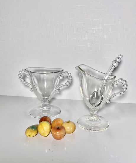 Footed Sugar Pot  -L-