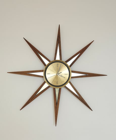 Sunburst Clock