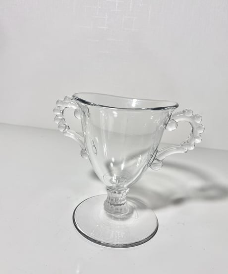 Footed Sugar Pot  -L-