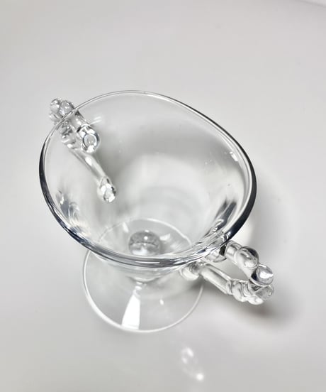 Footed Sugar Pot  -L-