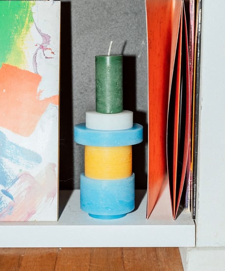 CANDL STACK 03  Yellow&Blue