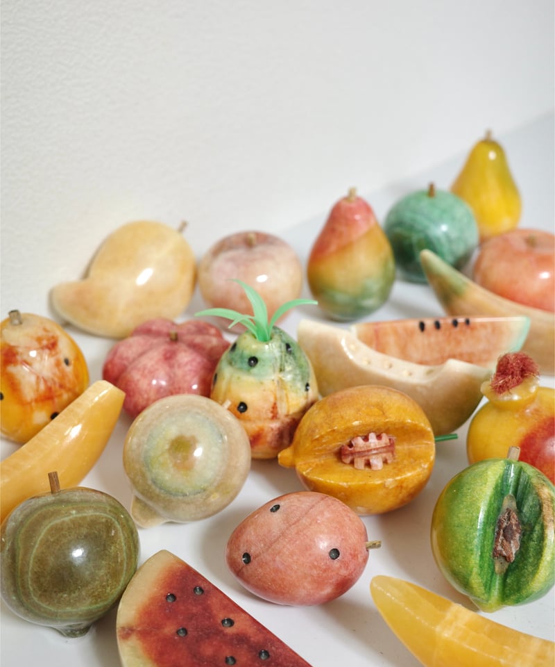 Vintage gem fruits /pomona 天然石 フルーツ Pomona🍐🥥 | Teilen