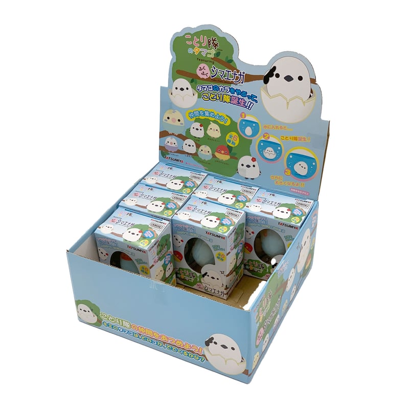 ことり隊のタマゴ featuring ふくふくシマエナガ（12個入BOX