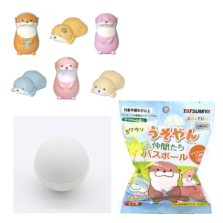 可愛い嘘のカワウソ　バスボール　55個セット　カモミール 楽天市場】【入浴剤】 可愛い嘘のカワウソ バスボール