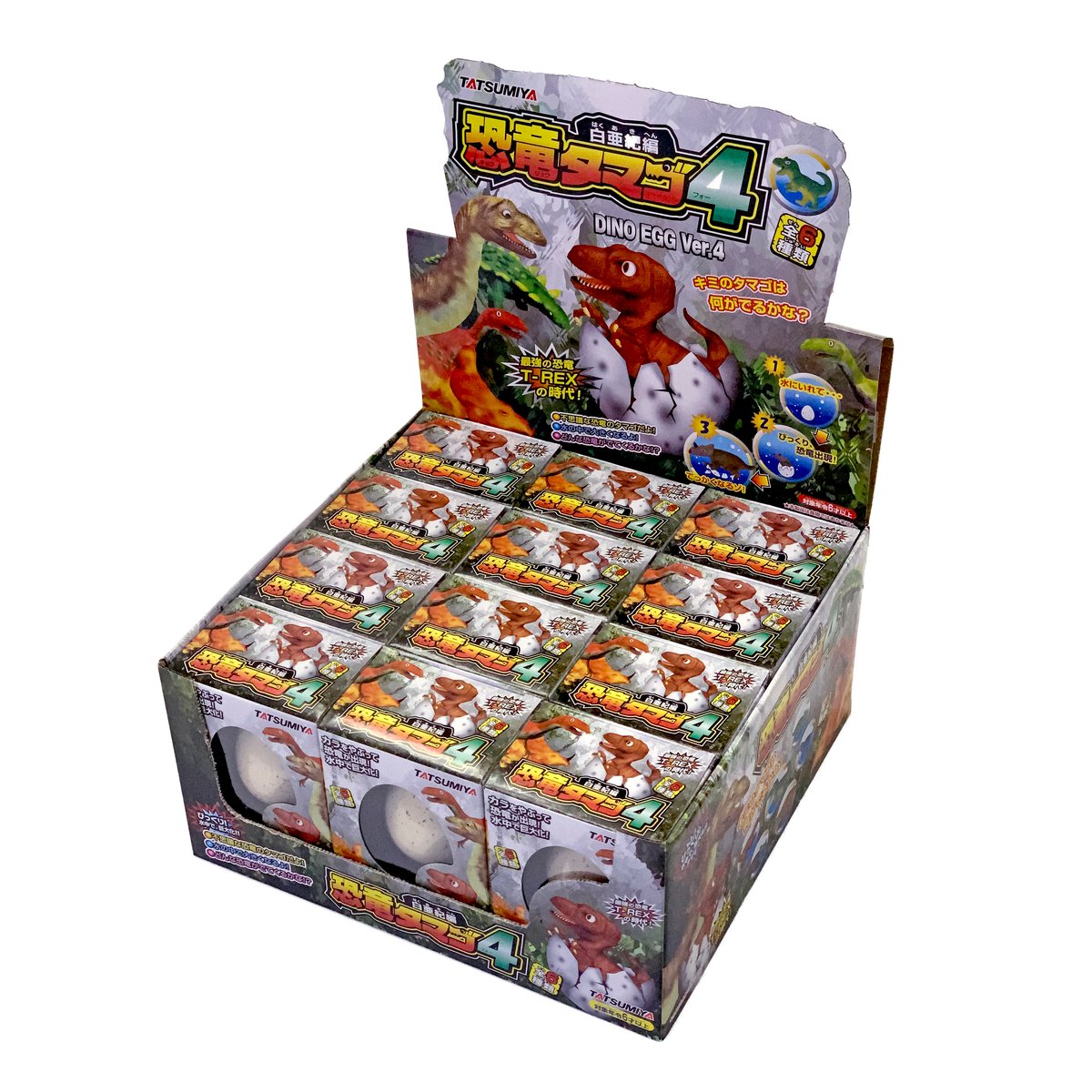 恐竜タマゴ4(12個入BOX) | TATSUMIYA ONLINE SHOP 恐竜タマゴ4(12個入BOX) | TATSUMIYA ONLINE SHOP