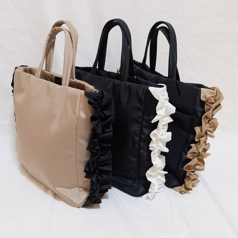 フリルトートバッグ【ルルディトート】 | M.osteo