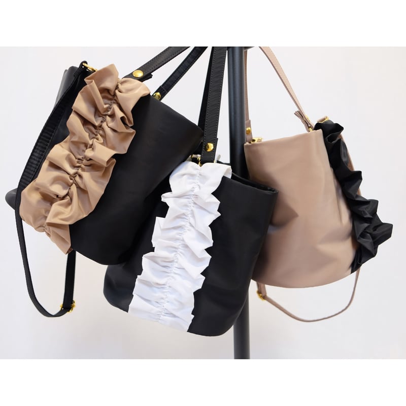 フリルバケツバッグ【ルルディバケツバッグ】 | M.osteo フリルバケツバッグ【ルルディバケツバッグ】 | M.osteo