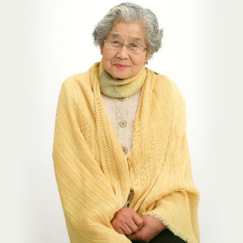 染司 よしおか 格子 紅花 ストール シルク 絹 100% ② 染司 よしおか 格子 紅花 ストール シルク 絹 100% ②