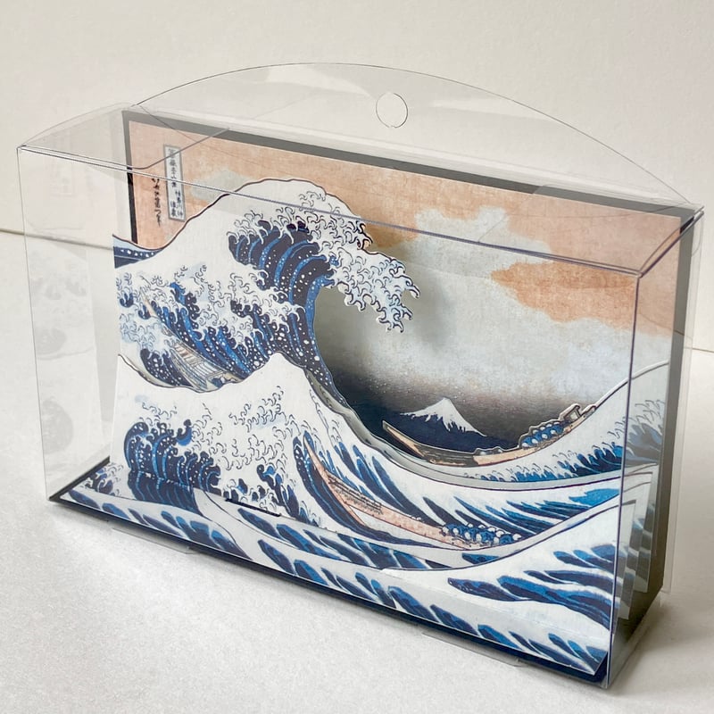 2397❣️浮世絵　セット 3D HOKUSAI 「冨嶽三十六景 神奈川沖浪裏」 | THE SUMIDA