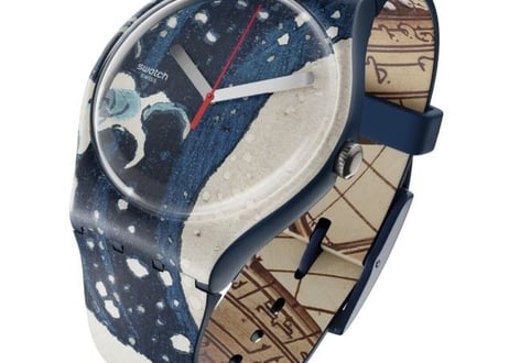 SWATCH　 THE GREAT WAVE BY HOKUSAI ＆ASTROLABE