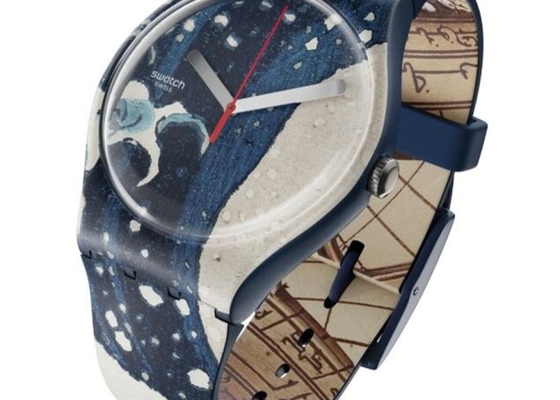 SWATCH THE GREAT WAVE BY HOKUSAI ＆ASTROLABE |