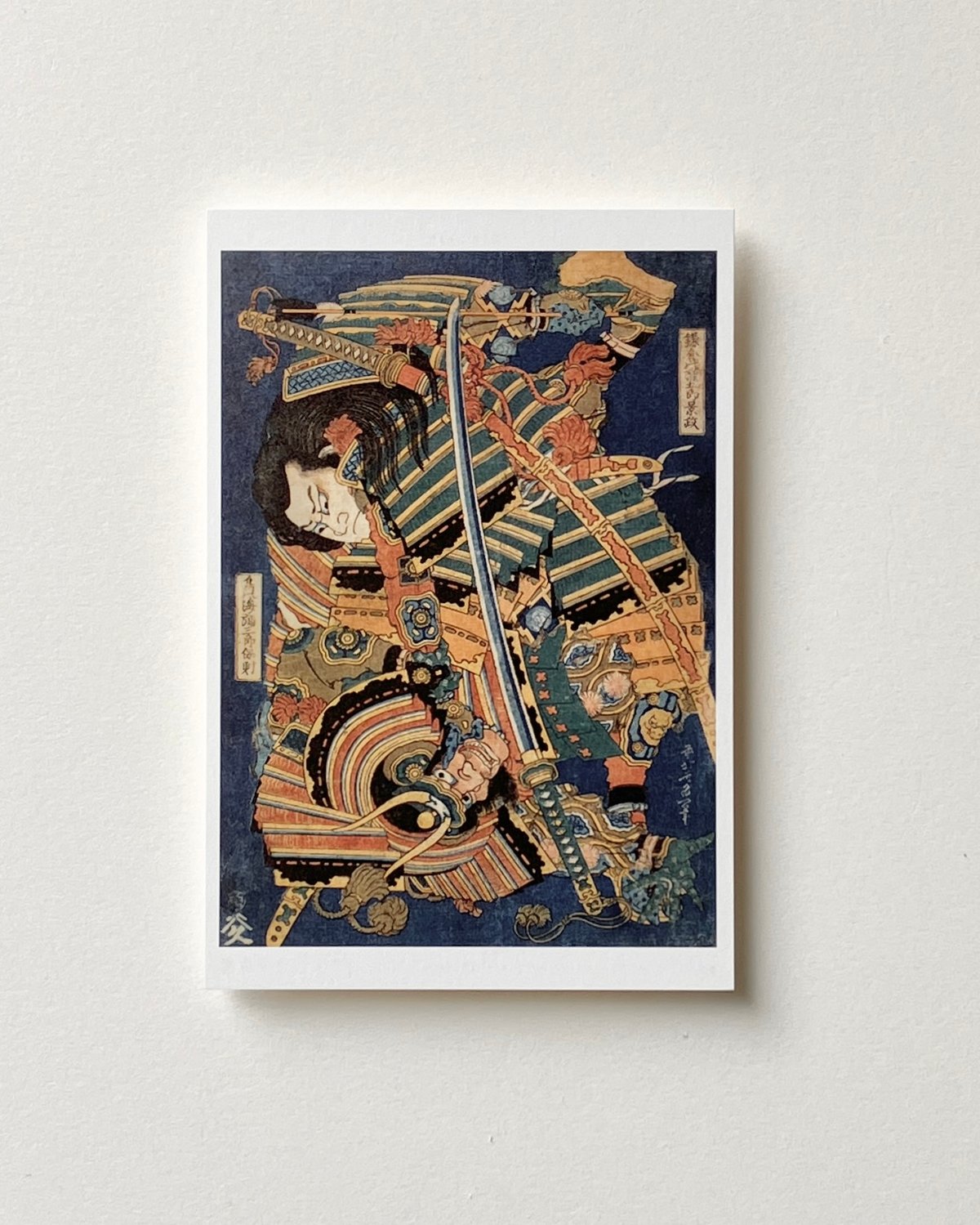 葛飾北斎 武者絵はがきセット（5図各1枚入） | THE SUMIDA HOKUSAI MUS