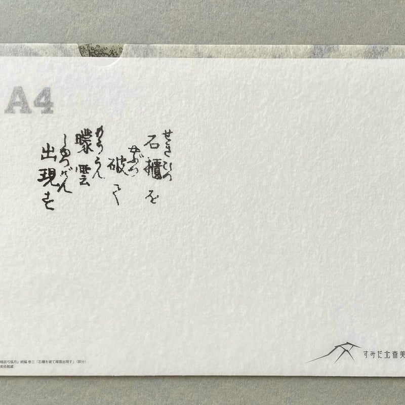 和紙クリアファイル 『椿説弓張月』 | THE SUMIDA HOKUSAI MUSEUM