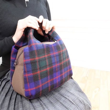 【レシピ/Recipe】　Violet（ヴァイオレット）3Roomsトートバッグ・ショルダーバッグの作り方