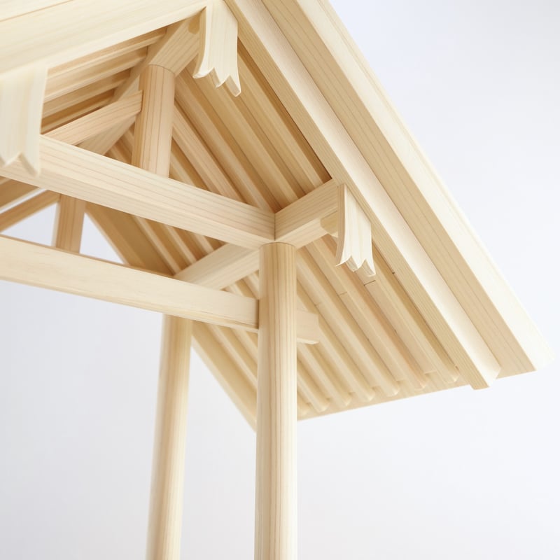 神棚《住吉社》神具セット 御札立て 住吉大社 住吉造 | 神棚の杜