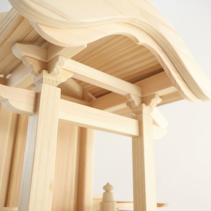 神棚《切妻一社宮》神具7点セット | 神棚の杜 神棚《切妻一社宮》神具7点セット | 神棚の杜