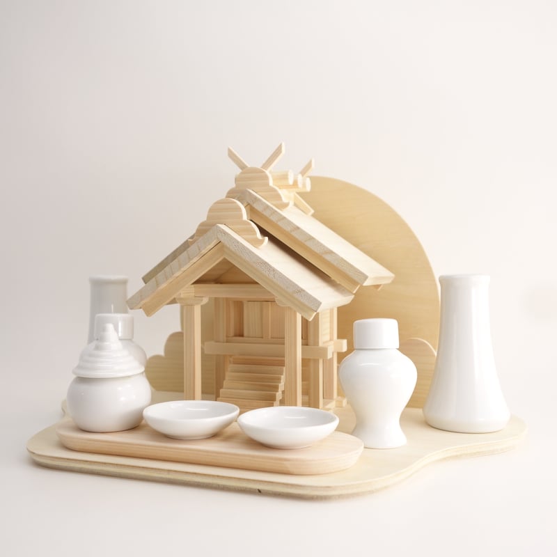 神棚《おおとり》神具セット | 神棚の杜
