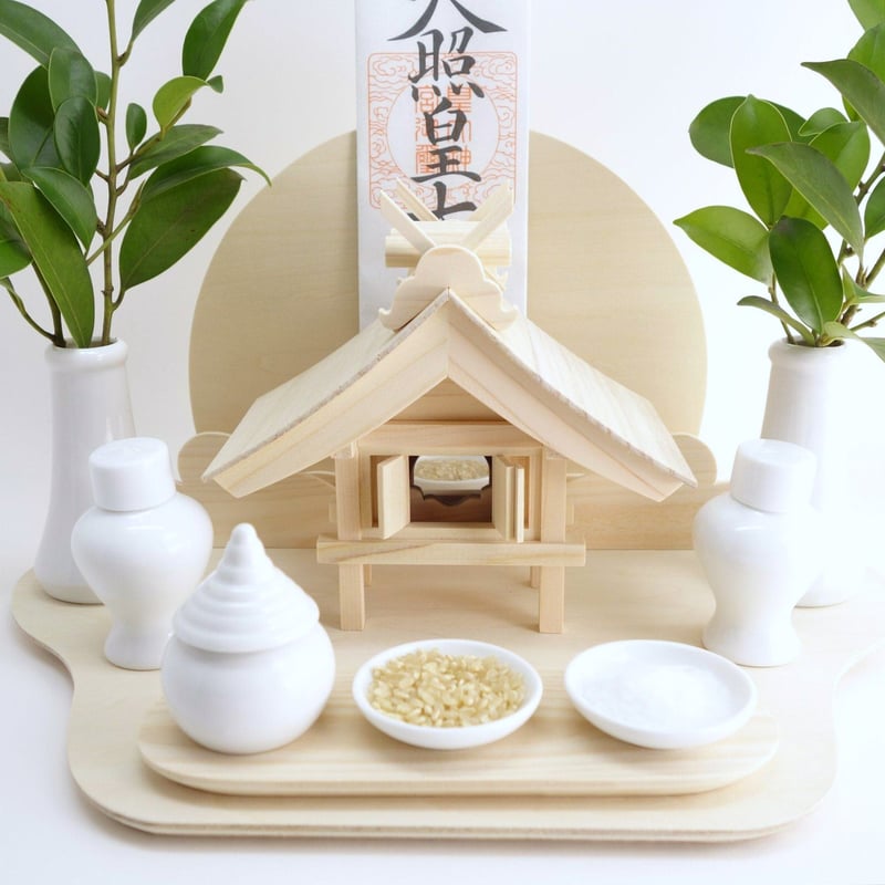 神棚《おおやしろ》神具7点セット | 神棚の杜