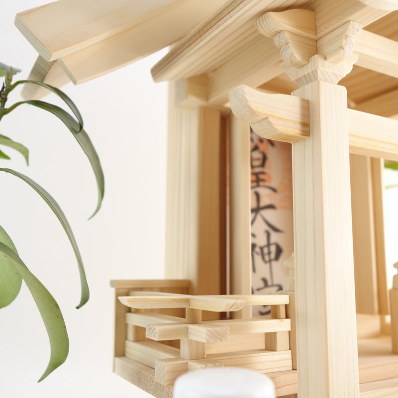 神棚《切妻一社宮》神具7点セット | 神棚の杜 神棚《切妻一社宮》神具7点セット | 神棚の杜