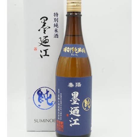 【日本酒】墨廼江　特別純米　720ml