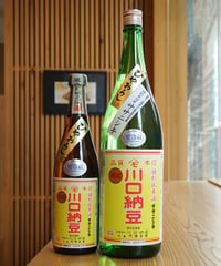 【日本酒】（綿屋）川口納豆　特別純米原酒　ササニシキ　1800ml
