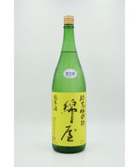 【日本酒】綿屋倶楽部（こっとんくらぶ）　純米　黄色ラベル　720ml