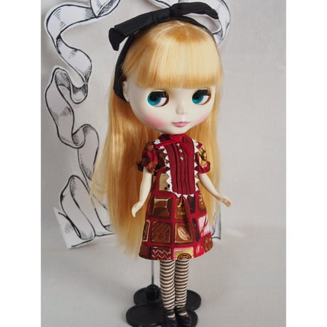 タイツに見える長ーいオーバーニーソックスセット　リカちゃん　ブライス タイツに見える長ーいオーバーニーソックスセット リカちゃん ブライス