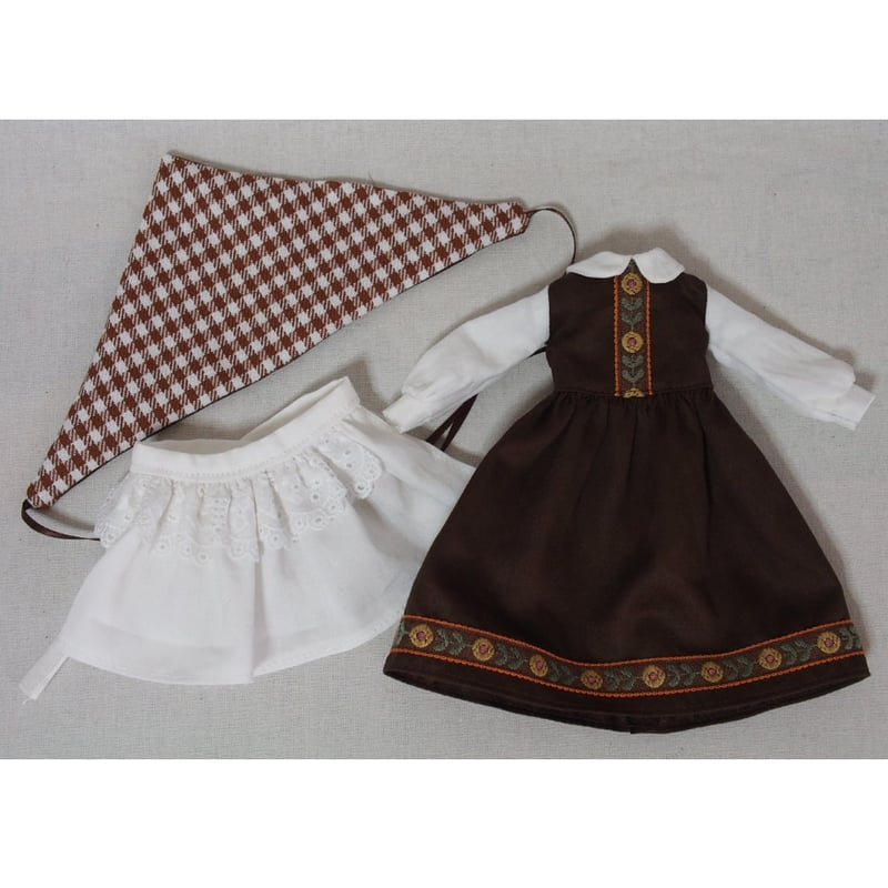 ネオブライス/リカちゃんサイズ◇ハンドメイドお洋服セット チロル