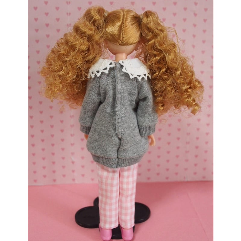 ハンドメイド*ネオブライス/リカちゃんサイズお洋服セット トレーナー+