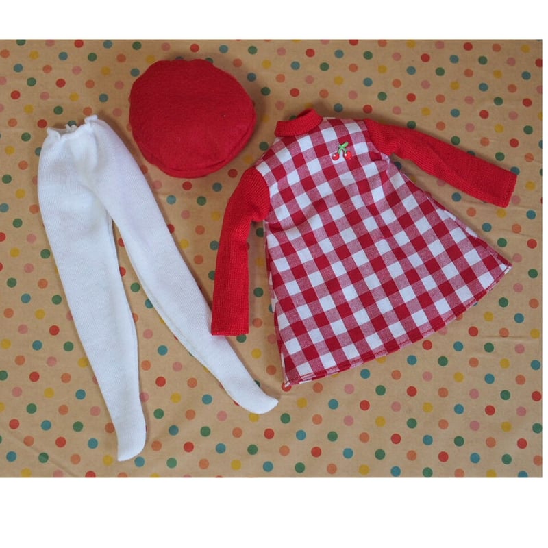 タミーちゃんサイズ◇ハンドメイドお洋服セット さくらんぼ