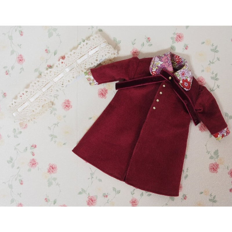 ネオブライス/リカちゃんサイズ◇ハンドメイドお洋服セット コート