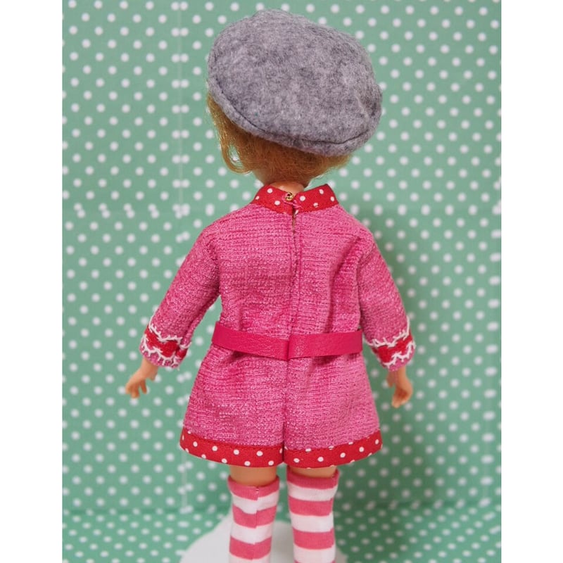 ペッパーちゃん お洋服 ペッパーちゃんサイズ◇ハンドメイドお洋服セット キッチュガール