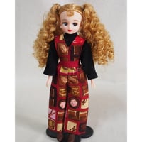 ネオブライス/リカちゃんサイズ◇ハンドメイド浴衣+帯セット 赤/白