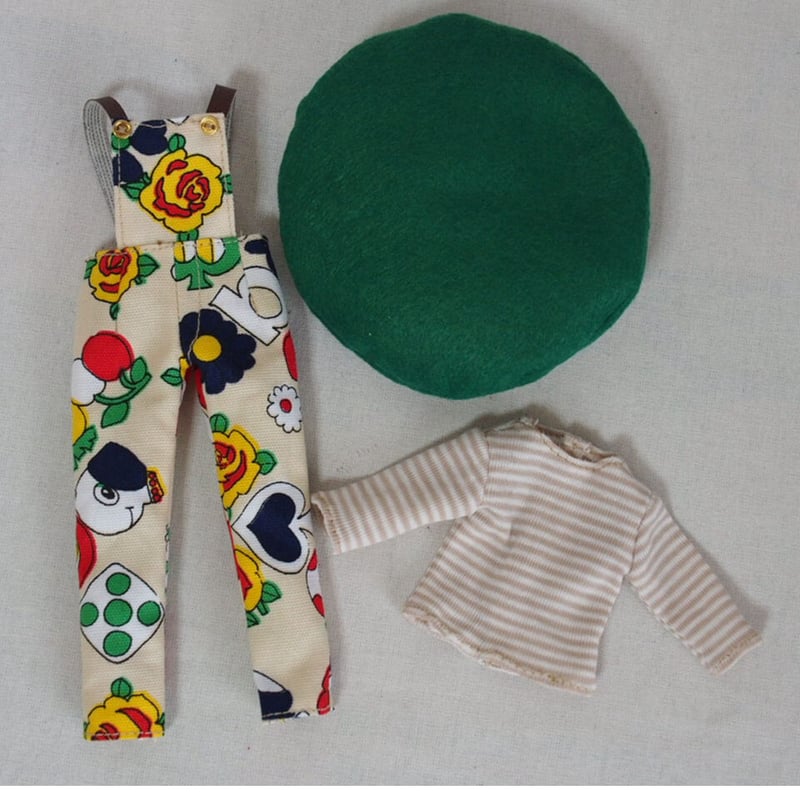 ハンドメイド◇ブライス/リカちゃんサイズお洋服セット動物園へ | Doll