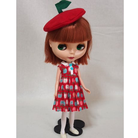 フリルワンピース＆ダブリエset 無かっ ブライス リカちゃん 1/6ドール
