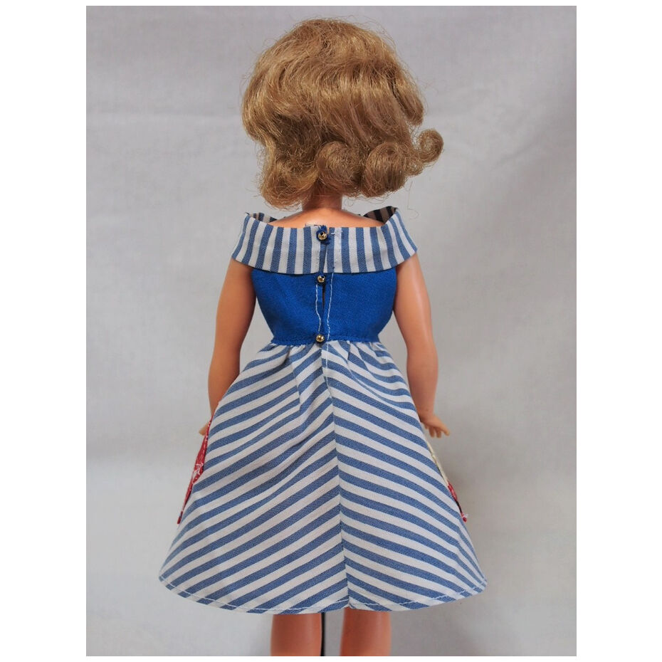 タミーちゃんサイズ◇ハンドメイドお洋服ワンピース ヘキサゴンドレス