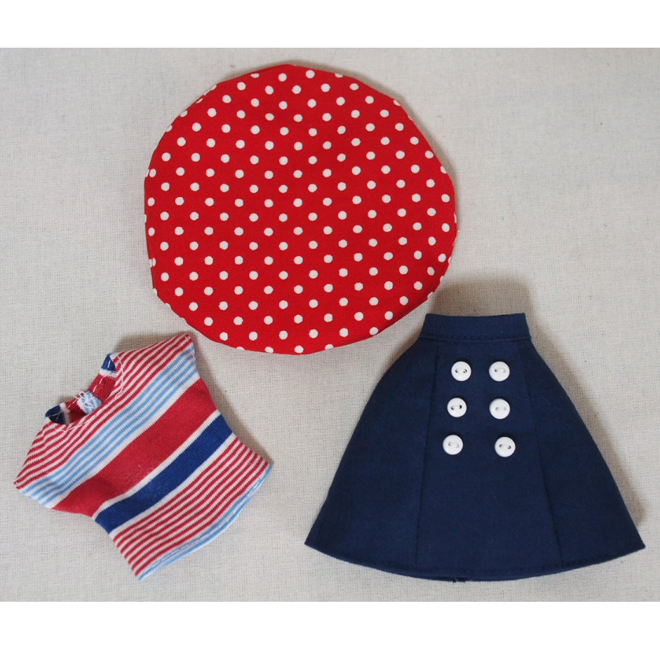 ネオブライス/リカちゃんサイズ◇ハンドメイドお洋服セット フランス