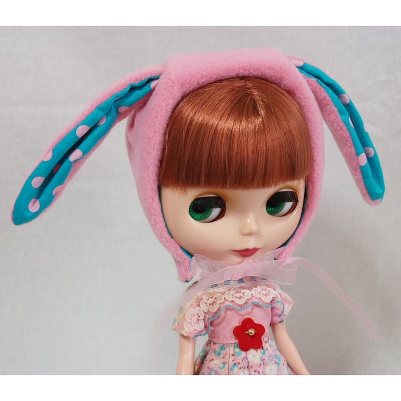 ブライス アイシードール うさ耳帽子アクセサリー