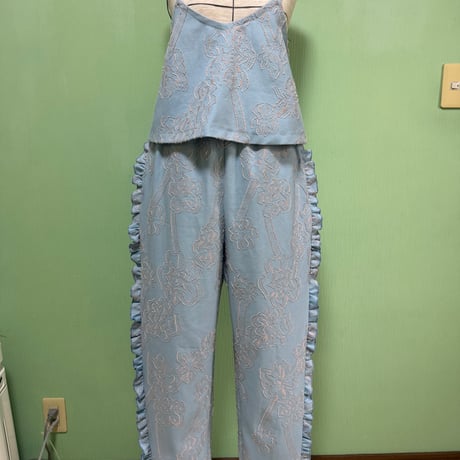 PT-001：フリルバレルパンツ（A3貼り合わせパターン）