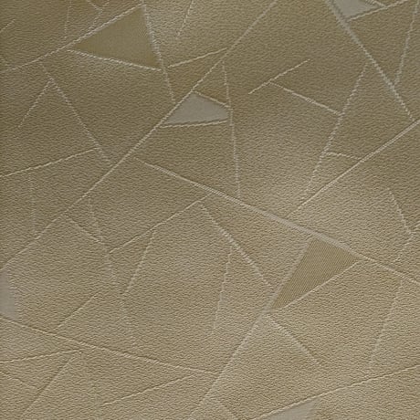 【正絹　洗い済】淡い黄色に抽象柄の色無地　約36×45～90ｃｍ　はぎれ　和布　古布