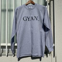 GYAN. ロングTシャツ (グレー)
