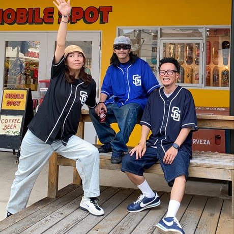 SG Baseball-Shirt "Blue" (ベースボールシャツ)