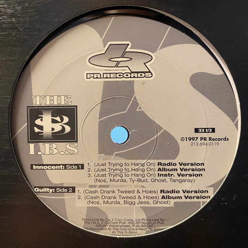 THE I.B.S. / Just Trying To Hang On (12inch) |