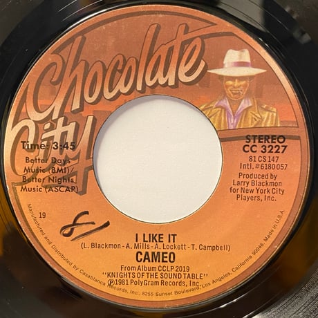 CAMEO / I Like It (7inch)