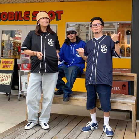 SG Baseball-Shirt "Navy" (ベースボールシャツ)