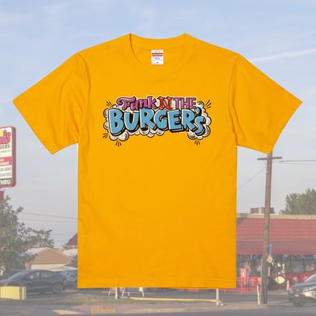FUNK N THE BURGER'S T-Shirt "GOLD" (Tシャツ)
