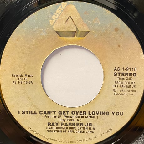 RAY PARKER JR. / I Still Can't Get over Loving You (7inch)
